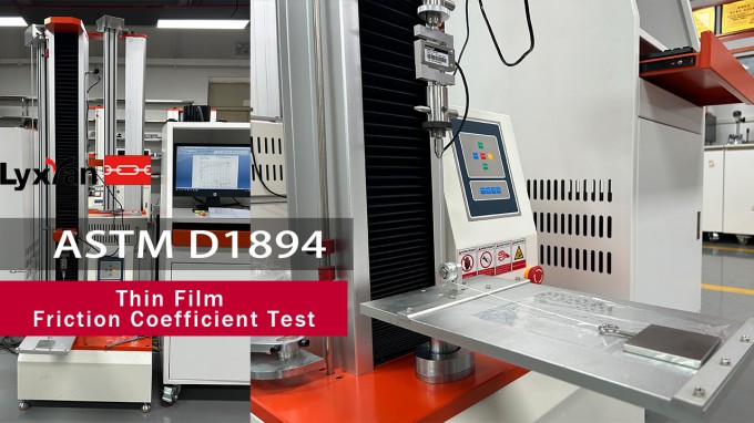 ASTM D1894 Thin Film Friction Coefficient Test