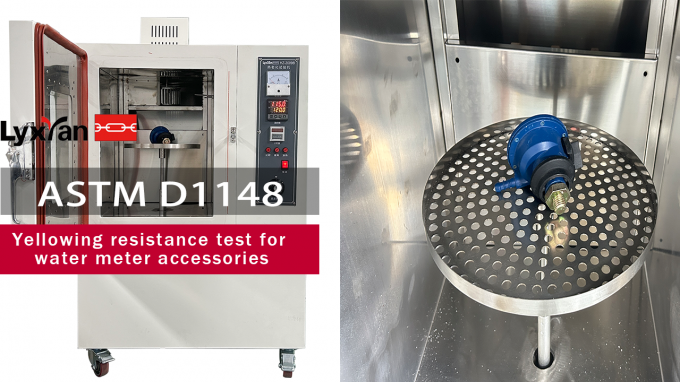 ASTM D1148 Yellowing resistance test for water met