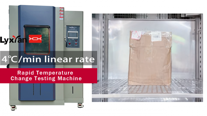 4℃min linear rate rapid temperature change testing