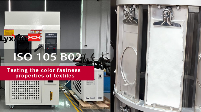 ISO 105 B02 Testing the color fastness properties of textiles