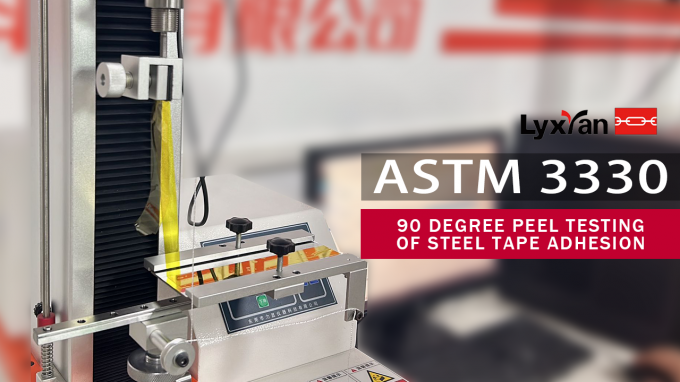 ASTM 3330 Tape tensile test