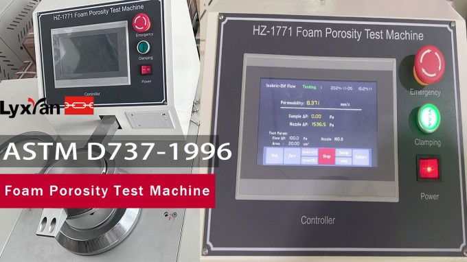 ASTM D737-1996 Foam Porosity Test Machine