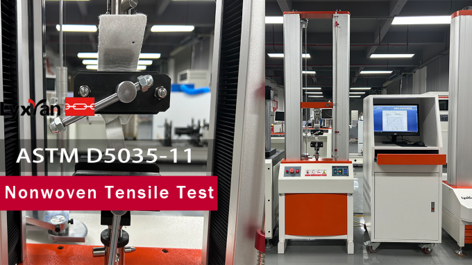 ASTM D5035-11 Nonwoven Tensile Test