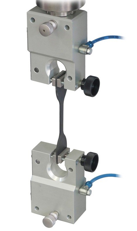 Pneumatic horizontal push tensile clamp