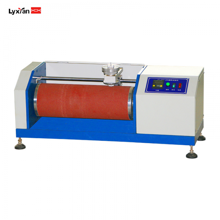 DIN abrasion test machine roller wear test